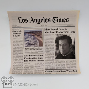 Newspaper cover – Be Cool (2005)