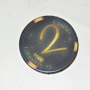 Casino Laughlin $100 Chip – Viva Laughlin (2007)