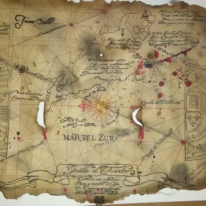 One eyed Willy's treasure map – The Goonies (1985)