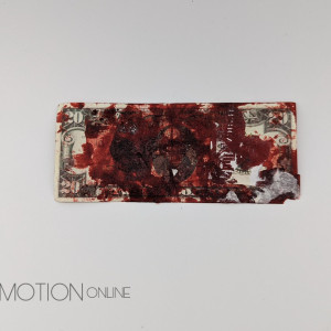 Bloody 20 Dollar Bill