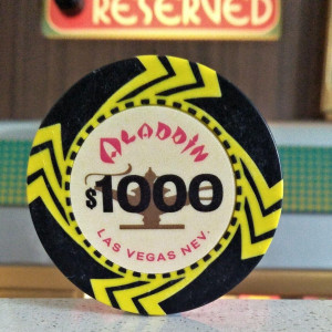 $1000 Aladdin Casino Chip – Elvis (2022)