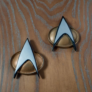 Commbadges – Star Trek: The Next Generation (1987)