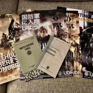 Various props used in the film – Edge of Tomorrow (2014)