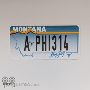 License plate – Terminator: Dark Fate (2019)