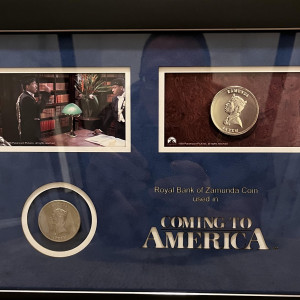 Royal Bank of Zamunda Original Coin Used in Coming To America – Coming to America (1988)