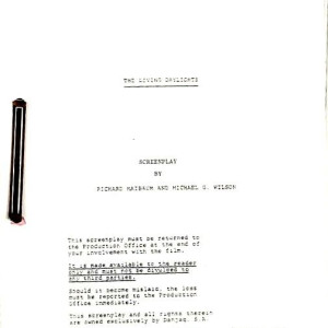 Script Dated 05/22/86 – The Living Daylights (1987)