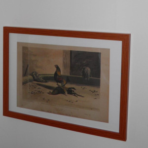 Rooster paintings at \"The Slaughtered Lamb\" pub #1 – An American Werewolf in London (1981)