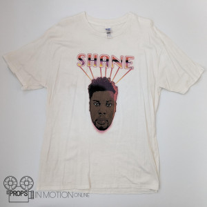Shane\'s (Hammed Animashaun) Own face t shirt – The Festival (2018)