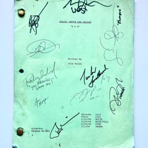 Episode R&R Cast Signed Script. – Space: Above and Beyond (1995)