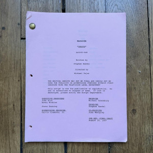 Ghost ship Original Script – MacGyver (1985)