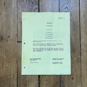 The Lost Amadeus Original Script – MacGyver (1985)