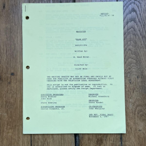 Blow Out Original Script – MacGyver (1985)