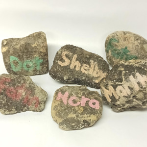 Fatin\'s Painted Chore Rocks – The Wilds (2020)