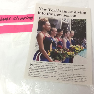 News clipping Diving Story – The Wilds (2020)