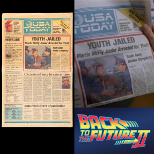 Youth Jailed USA Today newspaper – Back to the Future Part II (1989)