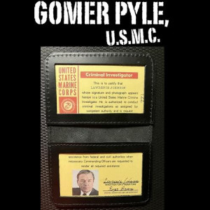 CID Credentials – Gomer Pyle: USMC (1964)
