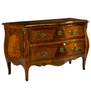 Historic 18th C. Italian Rococo Chest of Drawers - 6 Movies – Sabrina (1954)