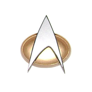 Commbadge (3D printed) – Star Trek: The Next Generation (1987)