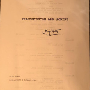 Original Authentic Production Used Script (SIGNED) – Coldplay: Higher Power (2021)