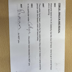 Original Cue Card
