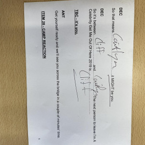 Original Cue Card