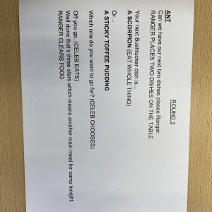 Original Cue Card