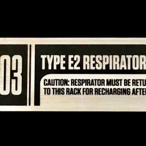 Picard production made label plate – Star Trek: Picard: The Final Mission (2023)