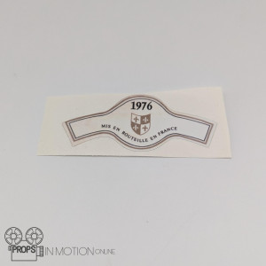 Hannah Grose wine bottle neck label