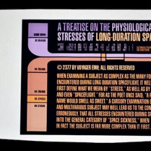 LCARS Graphic – Star Trek: Voyager (1995)