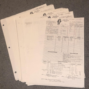 Original Call-Sheets – Leprechaun (1993)