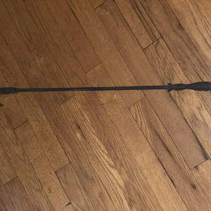 Screen-Used Stunt Fire Poker – Night of the Living Dead (1990)