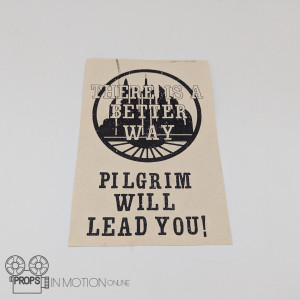 Pilgrim flyer – Into the Badlands (2015)