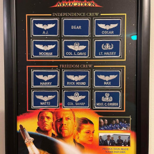 Costume Name Patches. – Armageddon (1998)
