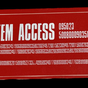 LCARS Label – Star Trek: The Next Generation (1987)