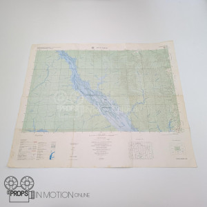 Map of the Amazon River – Anaconda (1997)