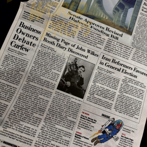 Newspaper – National Treasure: Book of Secrets (2007)
