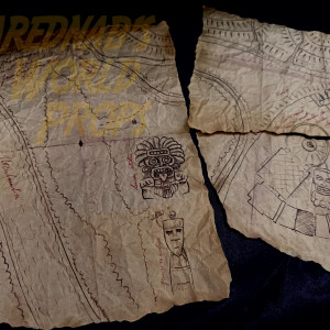 3 pieces map – Raiders of the Lost Ark (1981)