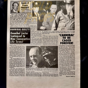 ‘Red Dragon’ – Hannibal Lecter Newspaper – Red Dragon (2002)