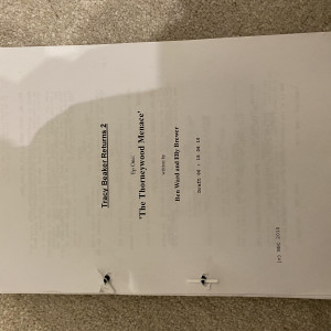 Original shooting script – Tracy Beaker Returns (2010)
