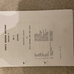 Original shooting script – Tracy Beaker Returns (2010)