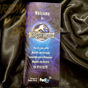 Park Brochure – Jurassic World (2015)