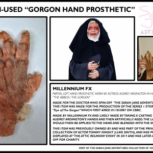 Gorgon Hand Prosthetic – The Sarah Jane Adventures (2007)