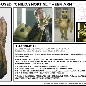 Child/Short Slitheen Arm – The Sarah Jane Adventures (2007)