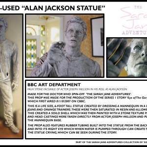 Alan Jackson Statue – The Sarah Jane Adventures (2007)