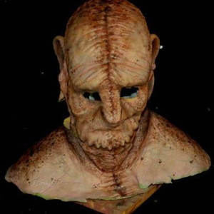Yridian Jaglom Shrek Mask & Fingers – Star Trek: The Next Generation (1987)