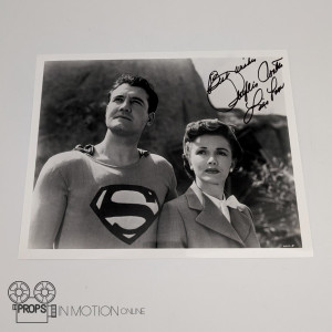 Phyllis Coates signed photograph – Adventures of Superman (1952)