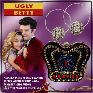 Amanda’s Earrings & Bag – Ugly Betty (2006)