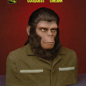 CONQUEST \"CAESAR\" life-size display bust – Conquest of the Planet of the Apes (1972)