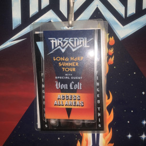 Arsenal backstage pass – Rock of Ages (2012)