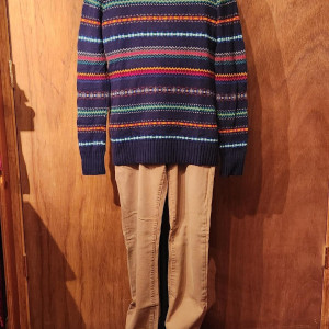 Normans blue sweater outfit – Bates Motel (2013)